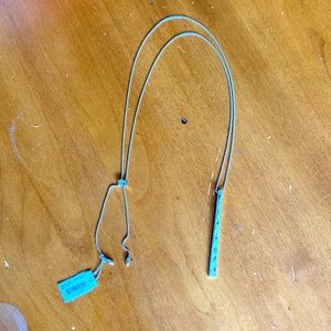 Kendra Scott Zorte Long Pendant Adjustable Necklace